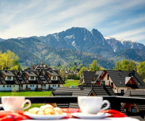 Grand Podhale Resort&Spa Zakopane - Jacuzzi - Sauna fińska i Łaźnia parowa - Widok na Tatry